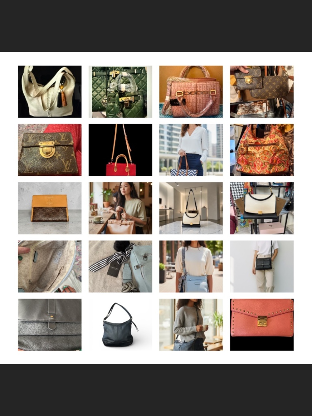Unlisted New and Pre-loved Bags and Wallets